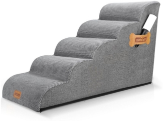nobleza Hundematte Hundetreppe für Kleine Hunde 3/4/5 Stufen