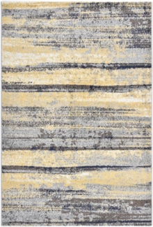 vidaXL Teppich Grau 120 x 170 cm Polyethylen 134306