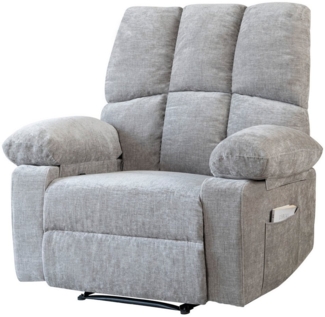 HOMYEDAMIC Big-Sofa Relaxsessel Fernsehsessel mit Liegefunktion TV-Sessel, TV-Sessel mit seitlichen Griffen bis 150 kg Belastbar für Wohnzimmer