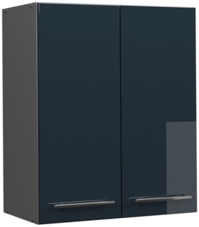 Hängeschrank Fame-Line Dunkelblau Hochglanz 60 cm Vicco