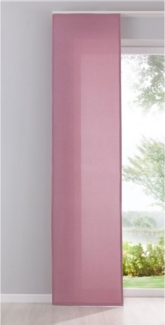 Gardinenbox Schiebegardine (1 St), Klettband, blickdicht, Polyester, Cationic blickdicht Leinen Optik »Palermo« 204411