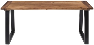 vidaXL Esstisch Massivholz Akazie 180 x 90 cm 288068