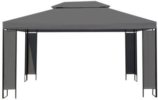 vidaXL Gartenpavillon Anthrazit 300×400 cm 44754