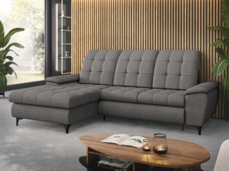 Ecksofa Canolti (Farbe: Neve 90, Seite: Links)
