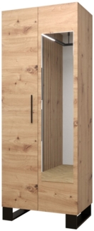 ABIKS MÖBEL Garderobenschrank ARTIN Kleiderschrank, Garderobenschrank, Industriell Design