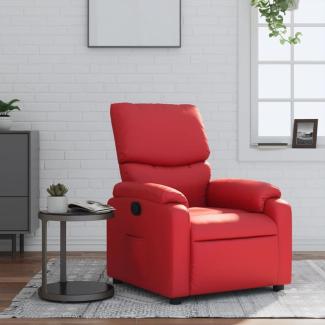 vidaXL Relaxsessel Rot Kunstleder 373439