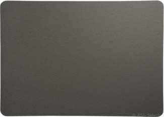 ASA SELECTION Platzset Leather Optic Rough Graphit 46 x 33 cm, (6-St)