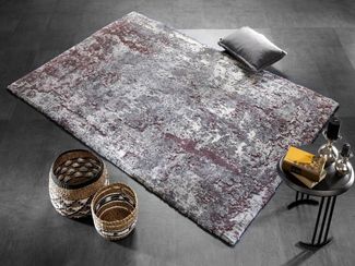 OCI DIE TEPPICHMARKE Teppich Juwel Liray, rechteckig, Höhe: 20 mm, Kurzflor, Wohnzimmer, Marmor Optik, Hoch Tief Effekt