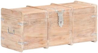 vidaXL Holztruhe 90x40x40 cm Akazie Massivholz 289644