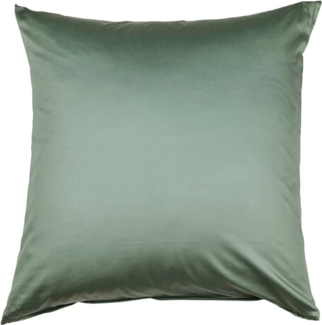 Janine Kissenbezug Colors Mako Satin, (1 Stück), mit Reißverschluss, uni Kissenhülle, feinfädig, 100% Baumwolle