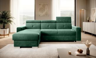 Wohnideebilder Fresia Dunkelgrün Ecksofas & Eckcouches CO-FR-LT-35LU