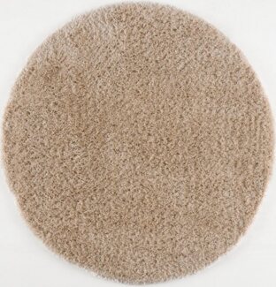 Sanat Hochflor-Teppich Porto, rund, Höhe: 45 mm, Wohnzimmer, Langflor, Shaggy Teppich