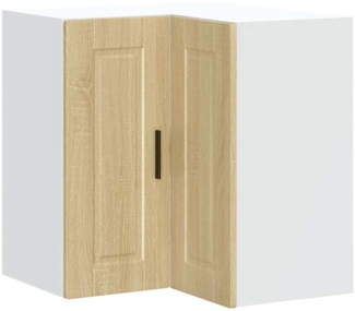 vidaXL Küchen-Eckhängeschrank Porto Sonoma-Eiche Holzwerkstoff 854100