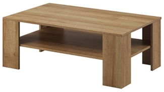 Couchtisch "Sky" Wohnzimmertisch 103x63cm eiche riviera