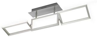 LED Deckenleuchte, ALU, silber, beweglich, L 81,5 cm