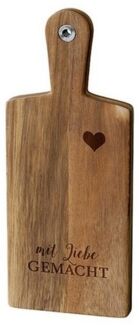 Schneidbrett Vesperbrett Servierbrett Frühstücksbrett Brotzeitbrett Holz La Vida Liebe gemacht_313832