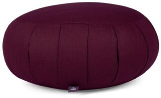 bodhi Meditationskissen Meditationskissen ZAFU ECO, Füllung: Dinkel aubergine