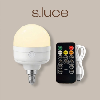 Mobiles LED Leuchtmittel 8W Dimmbar Akku Magnetisch warm/kalt Weiß