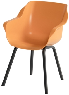 Sophie Element Dining Sessel (carbon black / indian orange)