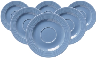 Ritzenhoff & Breker Levi Kaffeeuntertasse ø 15,5 cm blau 6er Set - DS