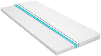 Matratzenauflage, Kaltschaum Ei-Profil, 6 cm, 120x200 cm