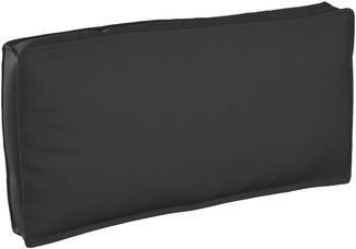 vidaXL Kissen Schwarz 120 x 60 x 12 cm Oxford-Stoff 42001562