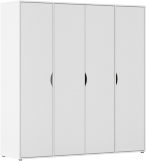 rauch Drehtürenschrank Kleiderschrank Schrank Garderobe Wäscheschrank NARAI viel Stauraum (in 3 verschiedenen Ausstattungen BASIC/CLASSIC/PREMIUM) Griffausfräsungen für eine grifflose Optik TOPSELLER MADE IN GERMANY