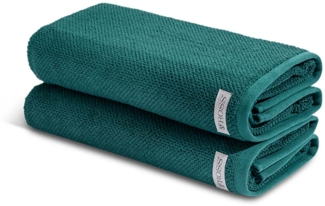 Ross Selection 2 tlg. Frottier-Set - 2 X Duschtuch (70 X 140cm) - 540 g/m2 - Moosgrün