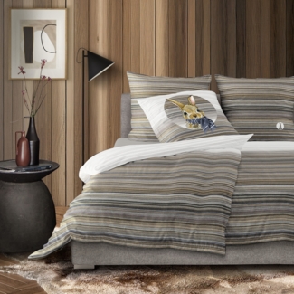 Irisette Flausch Cotton Bettwäsche Zobel 8630-80 Hase Braun 135x200