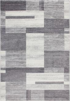 Teppich SchoenesWohnen24 Falkland - Port Louis Silber 120cm x 170cm