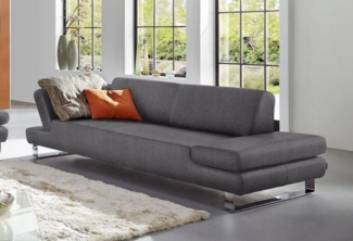 W.SCHILLIG 3-Sitzer taboo Designsofa mit hohem Sitzkomfort, mit Übertiefe, inklusive Armlehnenverstellung