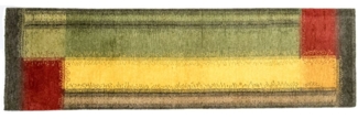 Morgenland Gabbeh Teppich - Indus - Arias - läufer - 250x75 - Gelb