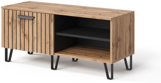 Schuhbank Amber Eiche Wotan 100 x 45 cm Vicco