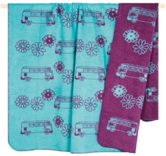 pad Decke Culture Bulli Blau (150x200 cm) 11688-K40-1520