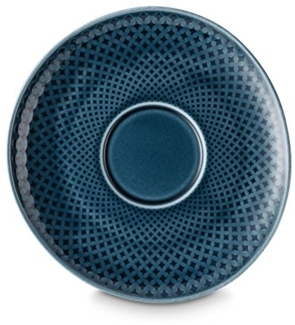 Kombi-Untertasse Junto Ocean Blue Rosenthal Kaffeetasse - Mikrowelle geeignet, Spülmaschinenfest