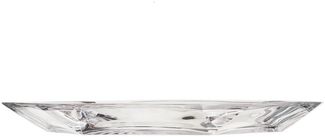 Pasabahce Crystallin Reflection Servierplatte aus hochwertigem Glas - ø30 cm