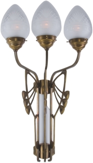 Wandleuchte AD289-123cr Berliner Messing