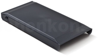 Hailo Einbaumülleimer Hailo Deckel 1081849 dunkelgrau 232 x 470 x 46 mm