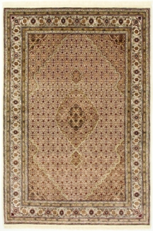 Morgenland Orientteppich - Täbriz - Mahi - rechteckig - 300 x 200 - Beige