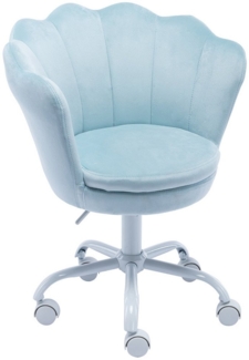 WAHSON OFFICE CHAIRS Loungesessel Samt Kinder Schreibtischstuhl Drehstuhl