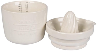 Mason Cash Messbecher Mason Cash 3-in-1 Zitruspresse aus Steingut, Steingut