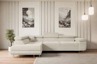 ALTDECOR Ecksofa GUSA-L, Couch mit Schlaffunktion, Wohnzimmer - Wohnlandschaft, Corner Sofa Bett Eckcouch Couch L-Form Schlafcouch Ausziehbar