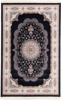 Morgenland Orientteppich - Vianna - rechteckig - 150x100 - Schwarz