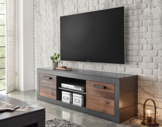 Brooklyn Lowboard 153cm matera old mix dekor Wohnzimmer TV Board Schrank