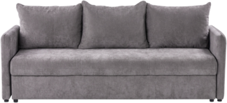 Schlafsofa HOLSEN Taupe Stoff