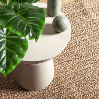vidaXL Teppich 80x150 cm Jute-Optik Innen und Außen 364830