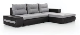 Ottavio, Ecksofa, Eckcouch, Grau