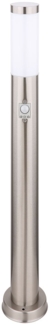 Stehleuchte, Edelstahl, Bewegungsmelder, 80 cm, VT-828-SS80