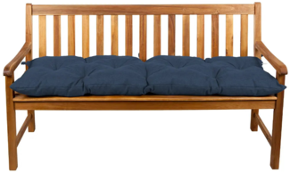 Gutekissen® Bankauflage Stuhlkissen Hollywoodschaukel Garten LS (140x30, Dunkelblau)