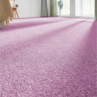 Andiamo Teppichboden Kräuselvelours Ines, rechteckig, Höhe: 8,5 mm, Uni Farben, Breite 400 cm, strapazierfähig & pflegeleicht